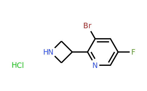 CAS 1823904-30-8 | 2-(Azetidin-3-yl)-3-bromo-5-fluoropyridine hydrochloride