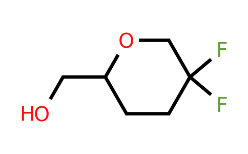 CAS 1823910-57-1 | (5,5-difluorotetrahydropyran-2-yl)methanol