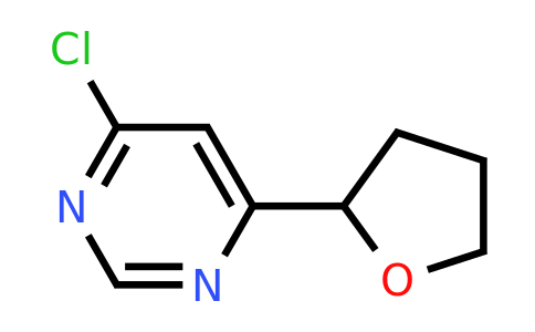 CAS 1823913-80-9 | 4-chloro-6-(oxolan-2-yl)pyrimidine