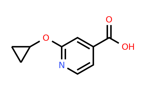 CAS 1823917-52-7 | 2-(Cyclopropyloxy)-4-pyridinecarboxylic acid