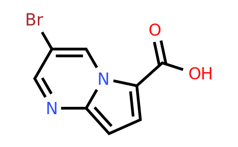 CAS 1823918-84-8 | 3-Bromo-pyrrolo[1,2-a]pyrimidine-6-carboxylic acid