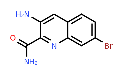 CAS 1823920-21-3 | 3-Amino-7-bromoquinoline-2-carboxamide