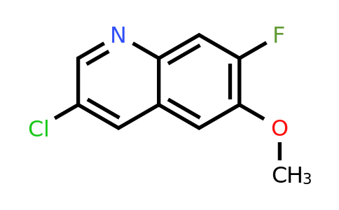 CAS 1823924-52-2 | 3-Chloro-7-fluoro-6-methoxyquinoline