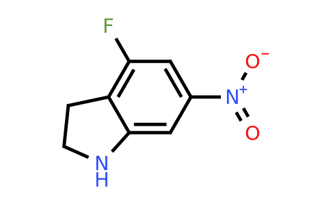 CAS 1823931-51-6 | 4-Fluoro-6-nitroindoline