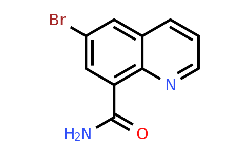 CAS 1823931-71-0 | 6-Bromoquinoline-8-carboxamide