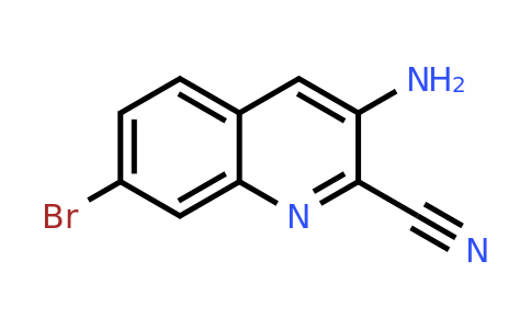 CAS 1823939-31-6 | 3-Amino-7-bromoquinoline-2-carbonitrile