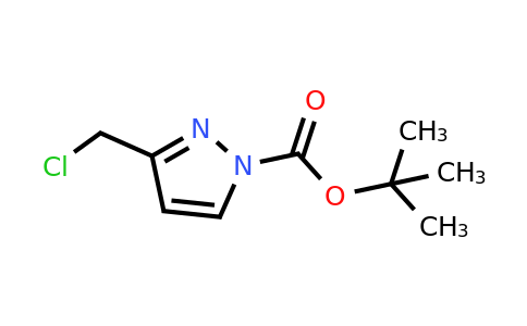 CAS 1823940-84-6 | tert-butyl 3-(chloromethyl)-1H-pyrazole-1-carboxylate