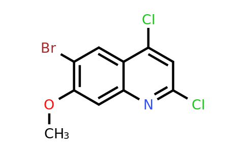 CAS 1823941-88-3 | 6-Bromo-2,4-dichloro-7-methoxyquinoline