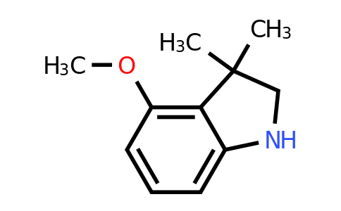 CAS 1823943-24-3 | 4-Methoxy-3,3-dimethylindoline