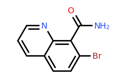 CAS 1823954-00-2 | 7-Bromoquinoline-8-carboxamide