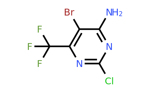 CAS 1823954-38-6 | 5-Bromo-2-chloro-6-(trifluoromethyl)pyrimidin-4-amine