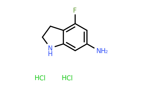 CAS 1823954-91-1 | 4-Fluoroindolin-6-amine dihydrochloride