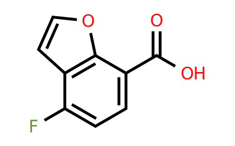 CAS 1823956-50-8 | 4-Fluorobenzofuran-7-carboxylic acid