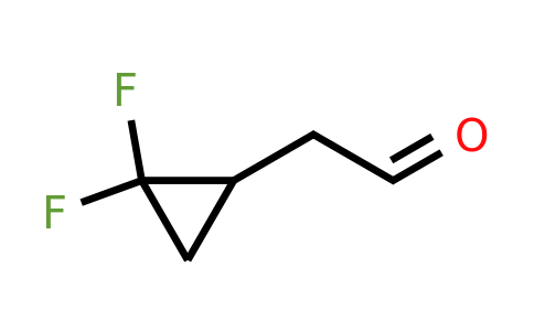 CAS 1823961-57-4 | Cyclopropaneacetaldehyde, 2,2-difluoro-