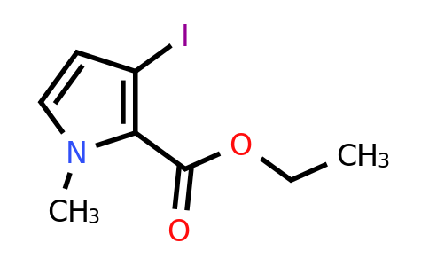 CAS 1823962-56-6 | Ethyl 3-iodo-1-methyl-1H-pyrrole-2-carboxylate