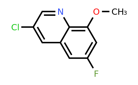 CAS 1823963-58-1 | 3-Chloro-6-fluoro-8-methoxyquinoline