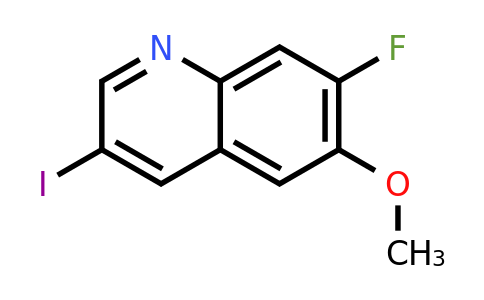 CAS 1823963-66-1 | 7-Fluoro-3-iodo-6-methoxyquinoline