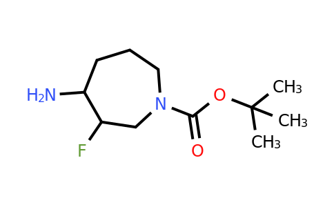 CAS 1823996-36-6 | tert-butyl 4-amino-3-fluoroazepane-1-carboxylate