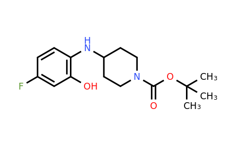 CAS 1824023-25-7 | tert-Butyl 4-((4-fluoro-2-hydroxyphenyl)amino)piperidine-1-carboxylate