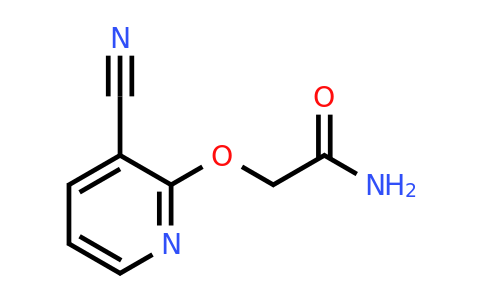 CAS 1824050-88-5 | 2-((3-Cyanopyridin-2-yl)oxy)acetamide