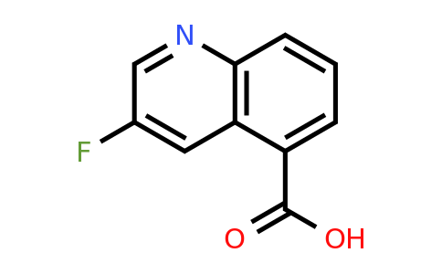 CAS 1824050-94-3 | 3-Fluoroquinoline-5-carboxylic acid