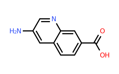 CAS 1824051-45-7 | 3-Aminoquinoline-7-carboxylic acid
