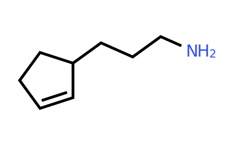 CAS 1824076-28-9 | 3-(Cyclopent-2-en-1-yl)propan-1-amine