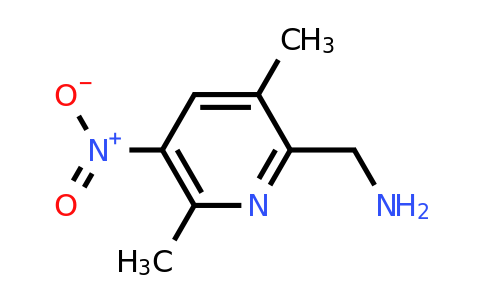 CAS 1824087-32-2 | (3,6-dimethyl-5-nitro-2-pyridyl)methanamine