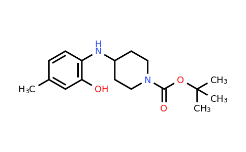 CAS 1824092-35-4 | tert-Butyl 4-((2-hydroxy-4-methylphenyl)amino)piperidine-1-carboxylate