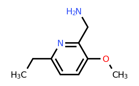 CAS 1824097-70-2 | (6-ethyl-3-methoxy-2-pyridyl)methanamine