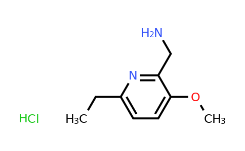 CAS 1824097-71-3 | (6-ethyl-3-methoxy-2-pyridyl)methanamine;hydrochloride