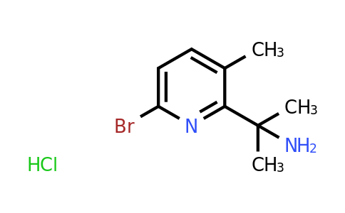 CAS 1824109-38-7 | 2-(6-bromo-3-methyl-2-pyridyl)propan-2-amine;hydrochloride
