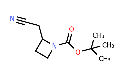 CAS 1824110-25-9 | tert-butyl 2-(cyanomethyl)azetidine-1-carboxylate