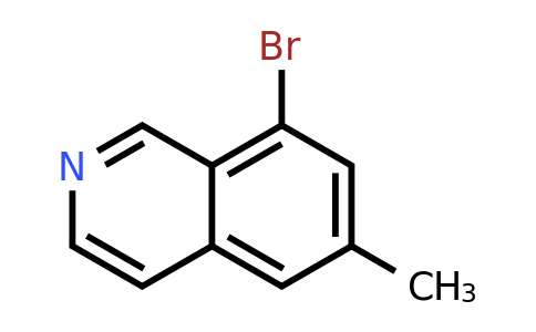 CAS 1824119-00-7 | 8-bromo-6-methylisoquinoline
