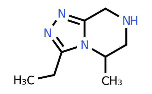 CAS 1824148-21-1 | 3-Ethyl-5-methyl-5,6,7,8-tetrahydro-[1,2,4]triazolo[4,3-a]pyrazine
