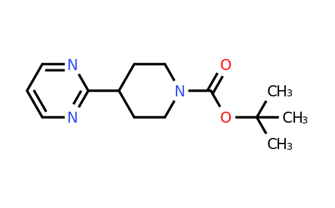 CAS 182416-05-3 | tert-Butyl 4-(pyrimidin-2-yl)piperidine-1-carboxylate