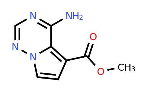 CAS 1824182-80-0 | methyl 4-aminopyrrolo[2,1-f][1,2,4]triazine-5-carboxylate