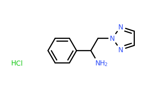 1-phenyl-2-(2H-1,2,3-triazol-2-yl)ethan-1-amine hydrochloride