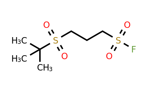 CAS 1824272-49-2 | 3-(2-methylpropane-2-sulfonyl)propane-1-sulfonyl fluoride