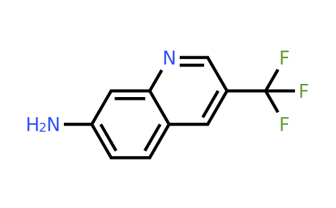 CAS 1824276-00-7 | 3-(Trifluoromethyl)quinolin-7-amine
