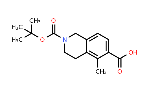 CAS 1824291-40-8 | 5-Methyl-3,4-dihydro-1H-isoquinoline-2,6-dicarboxylic acid 2-tert-butyl ester