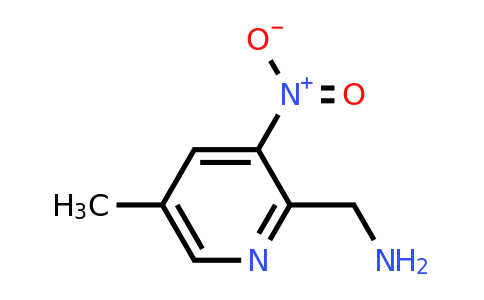 CAS 1824304-31-5 | (5-methyl-3-nitro-2-pyridyl)methanamine