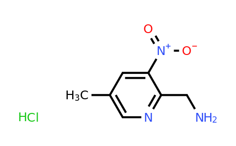 CAS 1824304-32-6 | (5-methyl-3-nitro-2-pyridyl)methanamine;hydrochloride