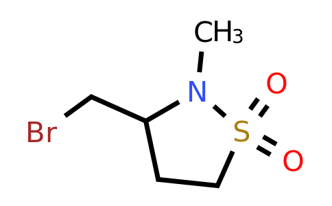 CAS 1824316-99-5 | 3-(Bromomethyl)-2-methyl-1lambda6,2-thiazolidine-1,1-dione