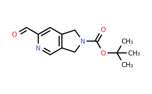 CAS 1824323-60-5 | tert-butyl 6-formyl-1,3-dihydropyrrolo[3,4-c]pyridine-2-carboxylate