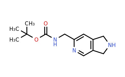 CAS 1824338-34-2 | tert-butyl N-(2,3-dihydro-1H-pyrrolo[3,4-c]pyridin-6-ylmethyl)carbamate