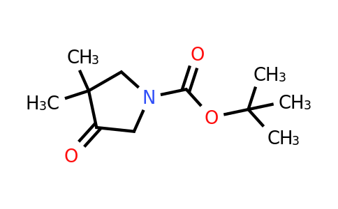 CAS 1824385-39-8 | tert-Butyl 3,3-dimethyl-4-oxopyrrolidine-1-carboxylate