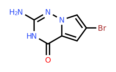 CAS 1824412-63-6 | 2-amino-6-bromo-3H,4H-pyrrolo[2,1-f][1,2,4]triazin-4-one