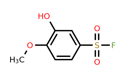 CAS 1824415-91-9 | 3-Hydroxy-4-methoxybenzene-1-sulfonyl fluoride