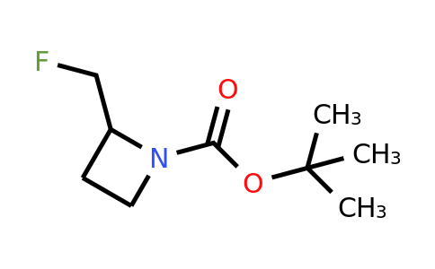 CAS 1824447-03-1 | tert-butyl 2-(fluoromethyl)azetidine-1-carboxylate
